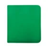 Ultra Pro 12-Pocket Zippered Pro-Binder: Vivid Green