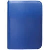 Ultra Pro 4-Pocket Zippered Pro-Binder: Vivid Blue