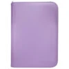 Ultra Pro 4-Pocket Zippered Pro-Binder: Vivid Purple
