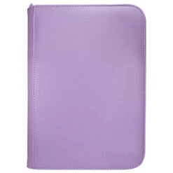 Ultra Pro 4-Pocket Zippered Pro-Binder: Vivid Purple
