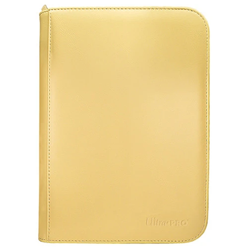 Ultra Pro 4-Pocket Zippered Pro-Binder: Vivid Yellow (Clearance) 1 Ultra Pro 4-Pocket Zippered Pro-Binder: Vivid Yellow (Clearance)