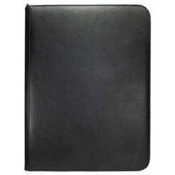 Ultra Pro 4-Pocket Zippered Pro-Binder: Vivid Black