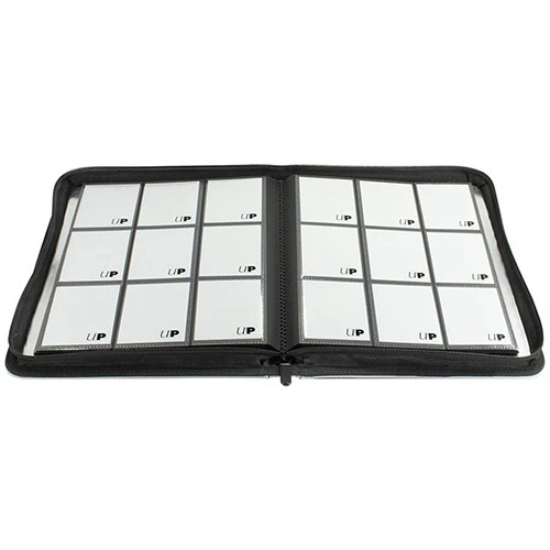 Ultra Pro 9-Pocket Zippered Pro-Binder: Silver 4 Ultra Pro 9-Pocket Zippered Pro-Binder: Silver - Image 4