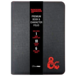 Ultra Pro D&D Premium Zippered Book & Character Folio
