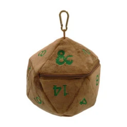 Ultra Pro D&D Dice Bag: D20 Plush - D&D Copper W/ Green