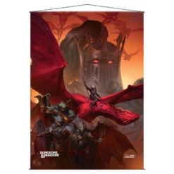 Ultra Pro D&D Wall Scroll: Cover Series - Dragonlance - Shadow Of The Dragon Queen