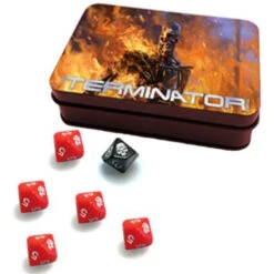 The Terminator RPG: Dice Tin Set (Limited Edition) (Preorder)