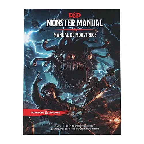 Wizards Of The Coast D&D 5E RPG: Monster Manual / Manual De Monstruos (Spanish) (Clearance) 1 Wizards Of The Coast D&D 5E RPG: Monster Manual / Manual De Monstruos (Spanish) (Clearance)