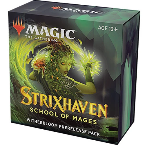 Wizards Of The Coast Magic The Gathering: Strixhaven: School Of Mages - Witherbloom Prerelease Pack 1 Wizards Of The Coast Magic The Gathering: Strixhaven: School Of Mages - Witherbloom Prerelease Pack