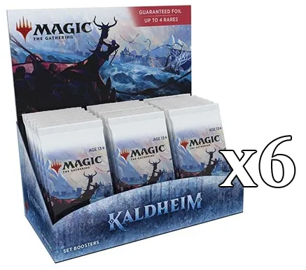 Wizards Of The Coast Magic The Gathering: Kaldheim - Set Booster Case 1 Wizards Of The Coast Magic The Gathering: Kaldheim - Set Booster Case