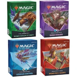 Wizards Of The Coast Magic The Gathering: Challenger Deck 2021 - Set Of 4