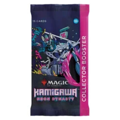 Wizards Of The Coast Magic The Gathering: Kamigawa: Neon Dynasty - Collector Booster Pack (Labor Day Sale)