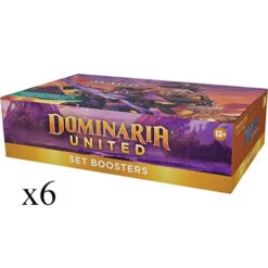 Wizards Of The Coast Magic The Gathering: Dominaria United - Set Booster Case (6)
