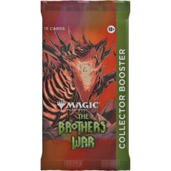 Wizards Of The Coast Magic The Gathering: The Brothers' War - Collector Booster Pack (Labor Day Sale)