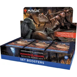 Wizards Of The Coast Magic The Gathering: Commander Legends: Battle For Baldur's Gate - Set Booster Box (18)