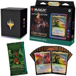 Wizards Of The Coast Magic The Gathering: Tales Of Middle-earth - Commander Deck Set (4) -Gamegenic Shop wocd1525 set 6