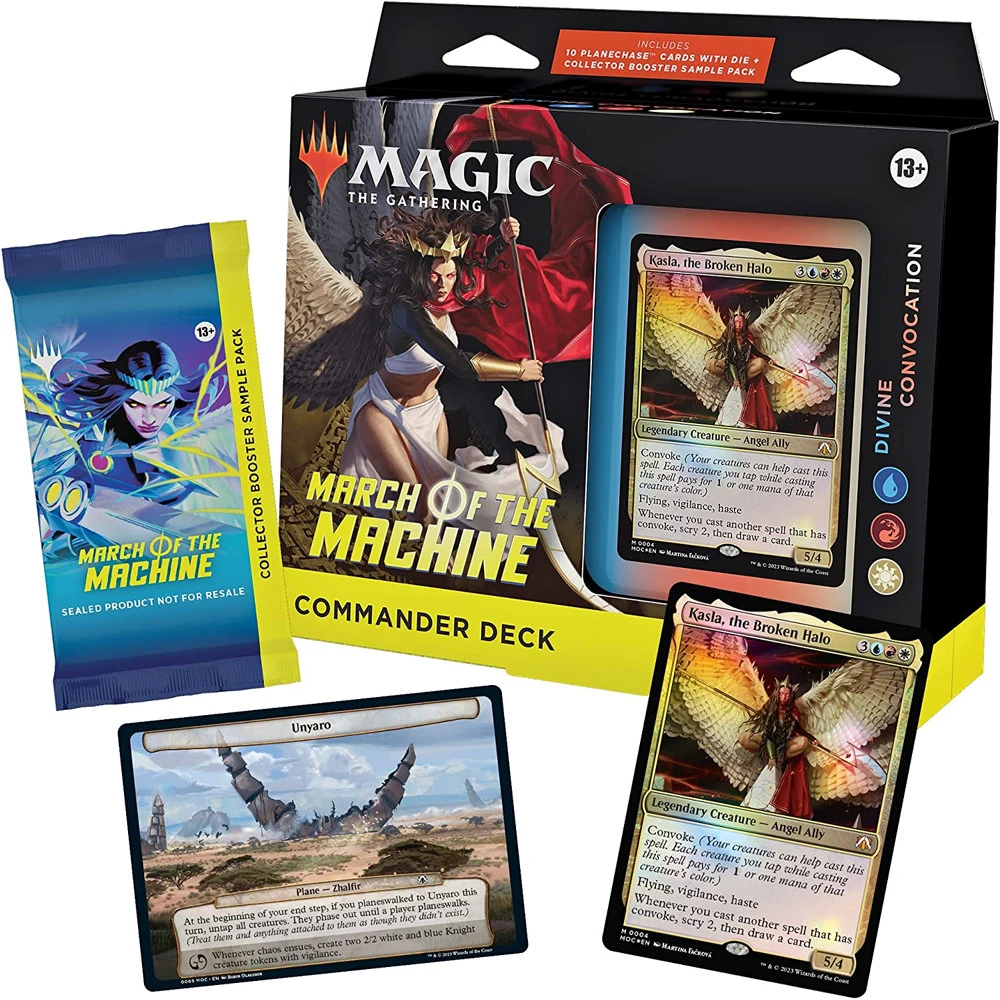 Wizards Of The Coast Magic The Gathering: March Of The Machine Commander Deck - Divine Convocation 2 Wizards Of The Coast Magic The Gathering: March Of The Machine Commander Deck - Divine Convocation - Image 2