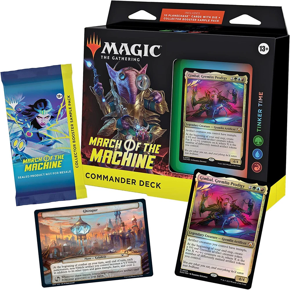 Wizards Of The Coast Magic The Gathering: March Of The Machine Commander Deck - Tinker Time 2 Wizards Of The Coast Magic The Gathering: March Of The Machine Commander Deck - Tinker Time - Image 2