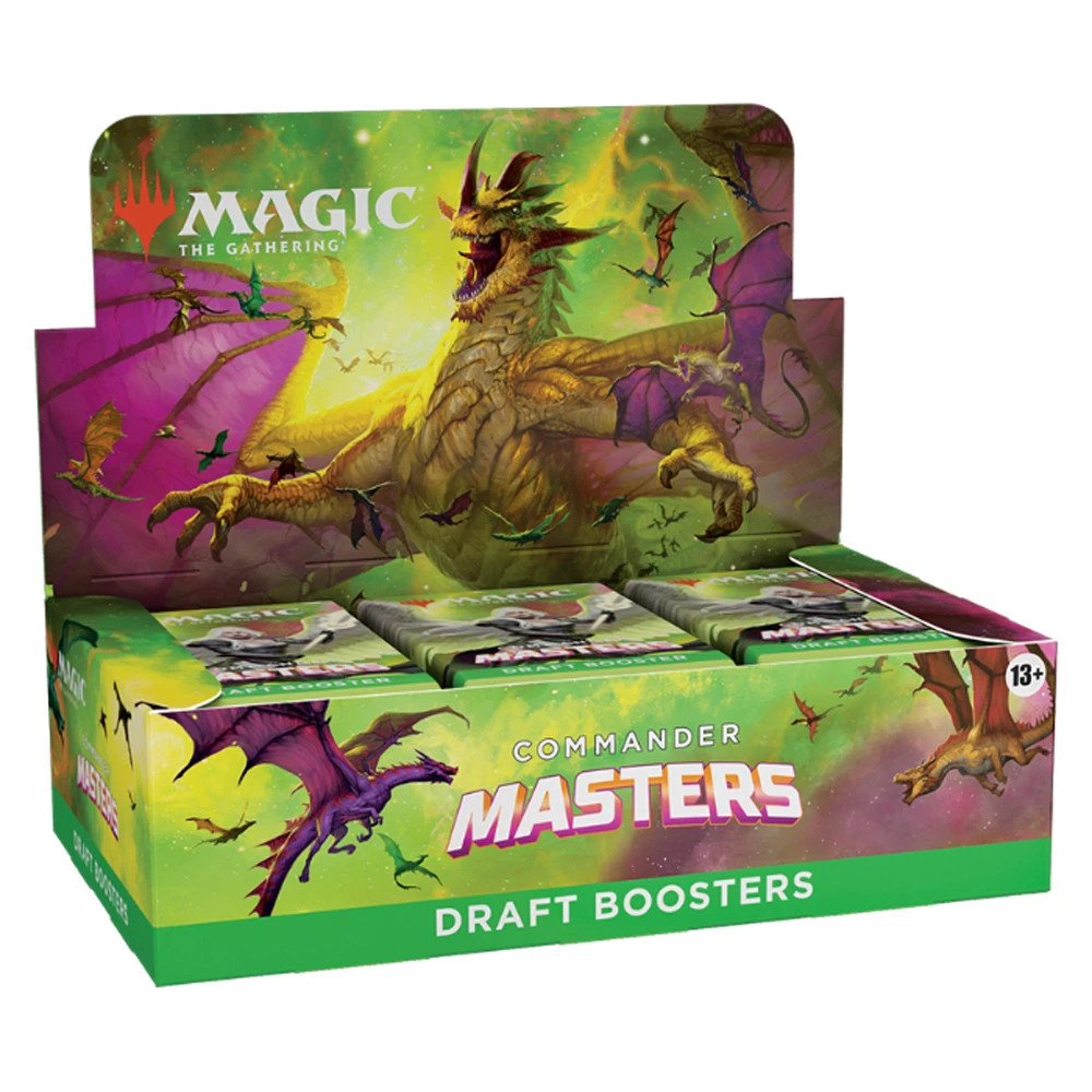 Wizards Of The Coast Magic The Gathering: Commander Masters Draft Booster Box (24) (New Arrival) 1 Wizards Of The Coast Magic The Gathering: Commander Masters Draft Booster Box (24) (New Arrival)