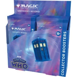 Wizards Of The Coast Magic The Gathering: Universes Beyond: Doctor Who - Collector Booster Box (12) (Preorder)