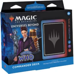 Wizards Of The Coast Magic The Gathering: Universes Beyond: Doctor Who Commander Deck - Masters Of Evil (Preorder)