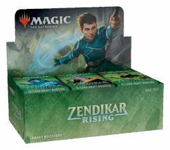 Wizards Of The Coast Magic The Gathering: Zendikar Rising - Draft Booster Box