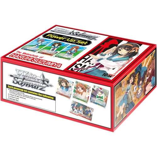 Weiss Schwarz CCG: Power Up Set - The Melancholy Of Haruhi Suzumiya 1 Weiss Schwarz CCG: Power Up Set - The Melancholy Of Haruhi Suzumiya