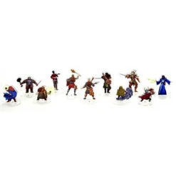 D&D Acrylic 2D Minis: Player Character Pack -Gamegenic Shop wzk94502 6