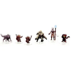 D&D Acrylic 2D Minis: Icewind Dale Set 1 - Frost Giant Skeleton -Gamegenic Shop wzk94505 5a