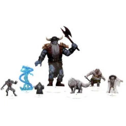 D&D Acrylic 2D Minis: Icewind Dale Set 2 - Frost Giant -Gamegenic Shop wzk94506 3