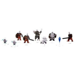 D&D Acrylic 2D Minis: Icewind Dale Set 2 - Frost Giant -Gamegenic Shop wzk94506 6u